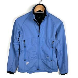 Haglofs Wind stopper Jacket w Gore Technology full zip coat blue women’s 36 / 6